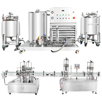 ZONESUN ZS-FAL180XW Fragrance Line Perfume Packaging Machine Mixing Cooling Filtration Filling