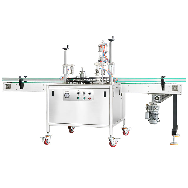 ZONESUN Aerosol Filling Sealing Machine Spray Can Sealer ZS-QW1600