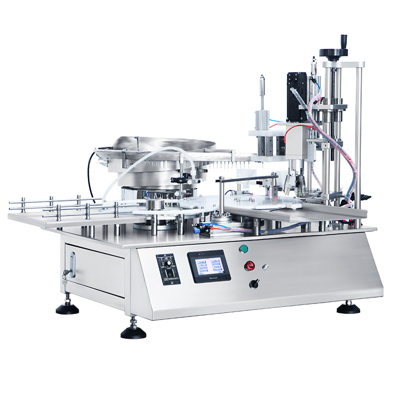 ZONESUN ZS-AFC7 Single Nozzle Magnetic Pump Liquid Filling and Capping Machine
