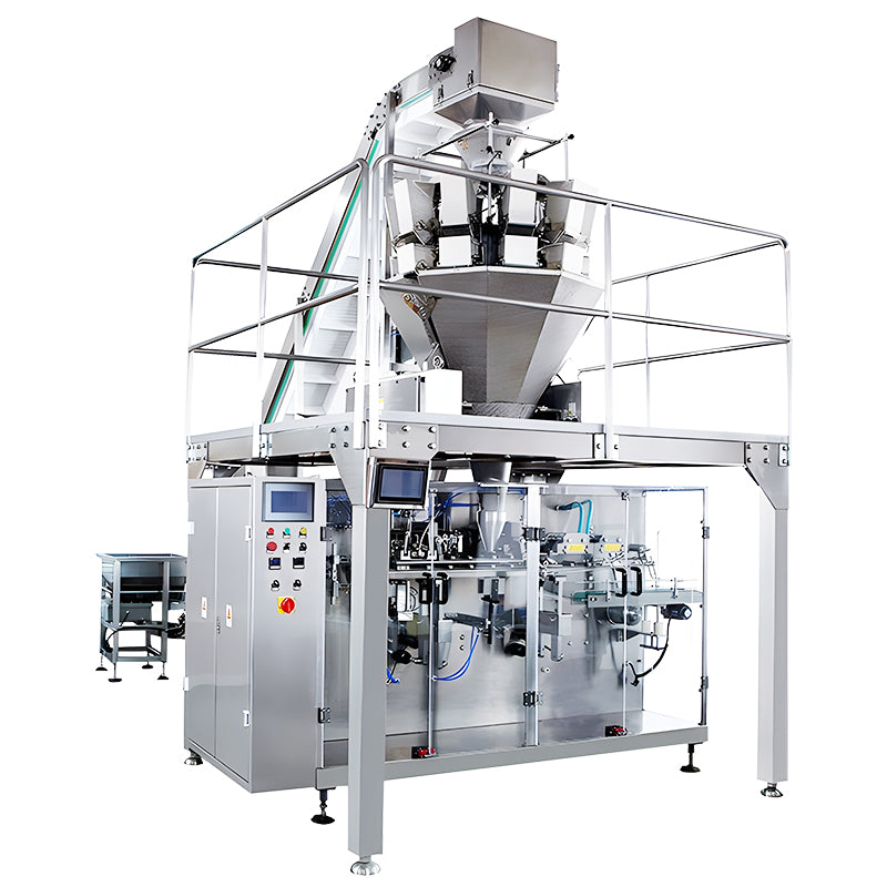 ZONESUN Automatic Vertical Form Fill Seal Machine Multihead Weigher Packing Equipment ZS-GW160