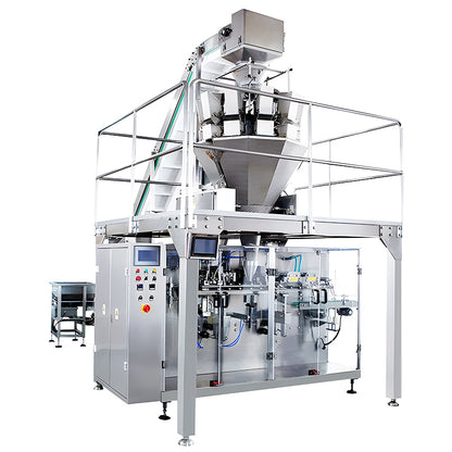 ZONESUN Automatic Vertical Form Fill Seal Machine Multihead Weigher Packing Equipment ZS-GW160