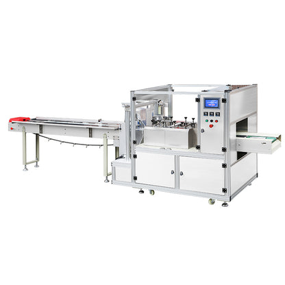 ZONESUN Horizontal Flow Wrapper Horizontal Form Fill Seal Machine 4 side Sealing Flow Pack Equipment ZS-DCF100