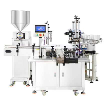 ZONESUN ZS-AFC26 Automatic Rotor Pump Paste Bottle Filling Capping Machine