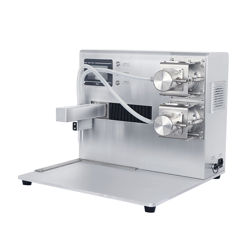 ZONESUN ZS-YTXY2 2 Nozzles Chemical Reagent Ceramic Pump Liquid Filling Machine