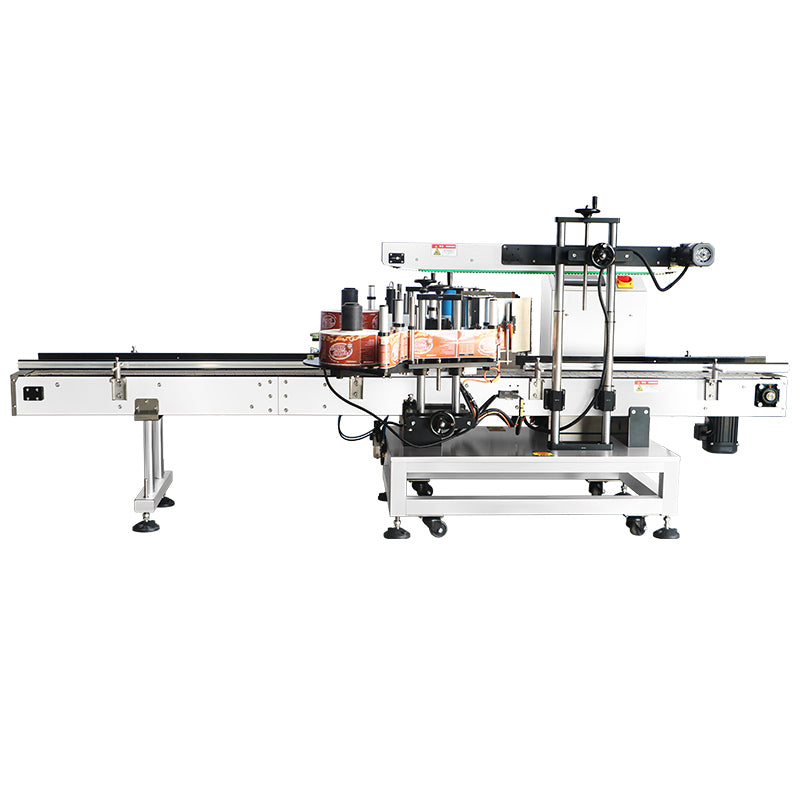 ZONESUN Automatic Bottle Labeling Machine Square Bottle Label Applicator ZS-TB300R