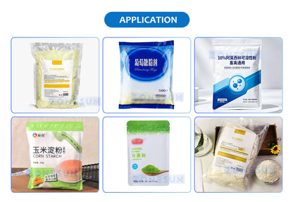 ZONESUN ZS-FAL180X6 Automatic Powder Mixing Feeding Filling Sealing Production Line