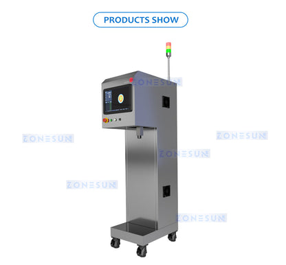 ZONESUN Aluminum Foil Seal Inspection Machine