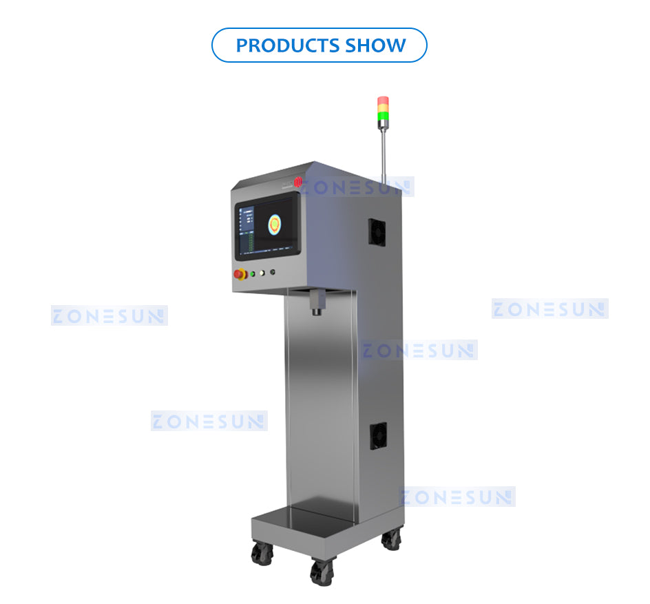 ZONESUN Aluminum Foil Seal Inspection Machine