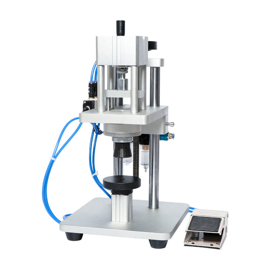 ZONESUN ZS-YG09C Pneumatic Vial Capping Machine | 13/15/18/20mm | Perfume Penicillin Oral Liquid Bottle Crimper  ZONESUNPRO