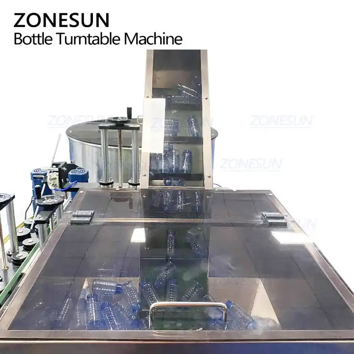 ZONESUN ZS-LP250 Automatic Bottle Sorting Turntable for Plastic Bottles