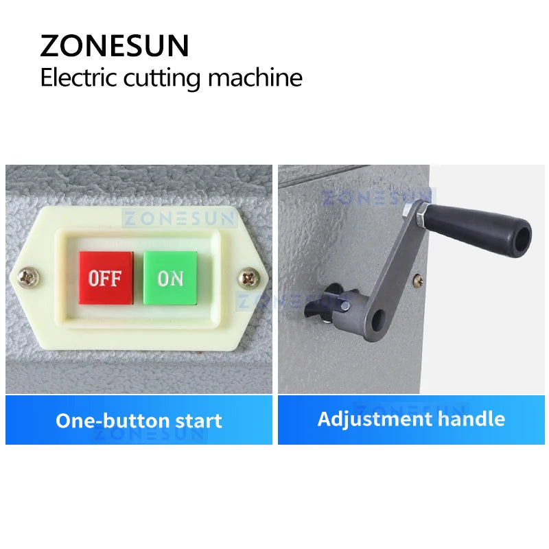 ZONESUN ZS-FC1 Foil Roll Cutting Machine Hot Foil Paper Dispenser Leather Cutter ZONESUNPRO