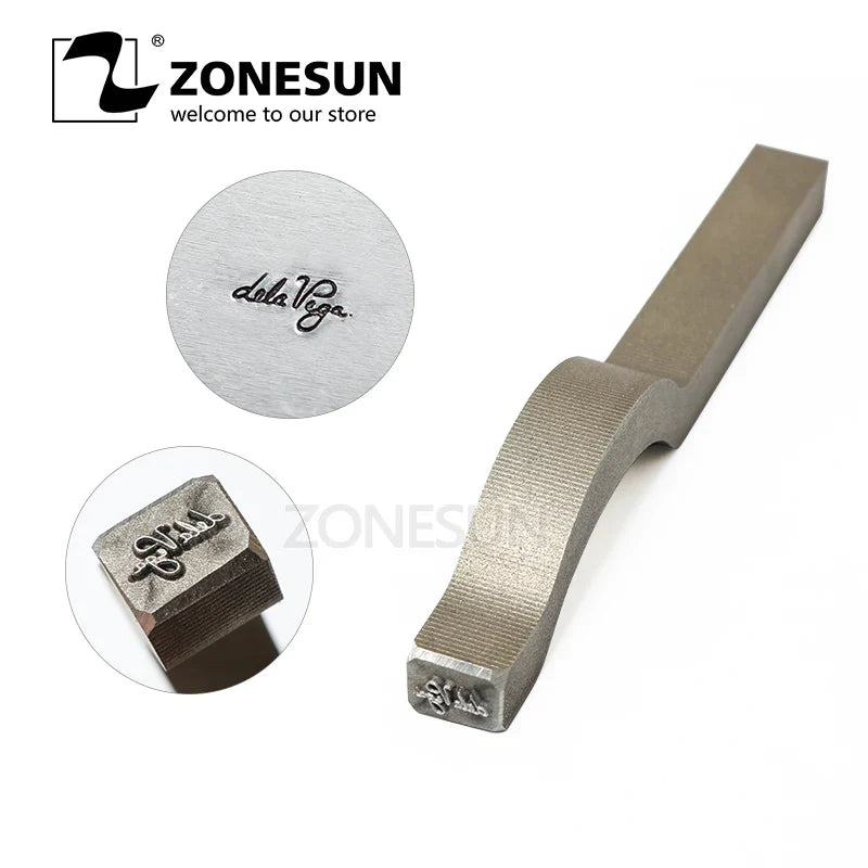 ZONESUN Alphatbet Custom Steel Stamp Mold Marking Tool Embossing Metal Jewelry Stamping Ring Bracelet Necklace Buckle