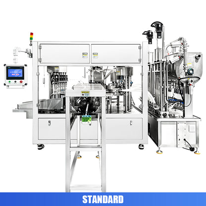 ZONESUN ZS-SPFC7 12-Head Rotary Spout Pouch Filling and Capping Machine