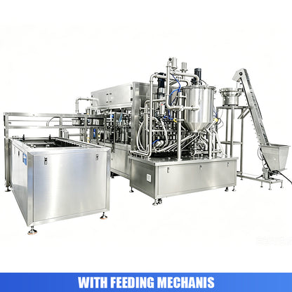 ZONESUN ZS-SPFC7 12-Head Rotary Spout Pouch Filling and Capping Machine
