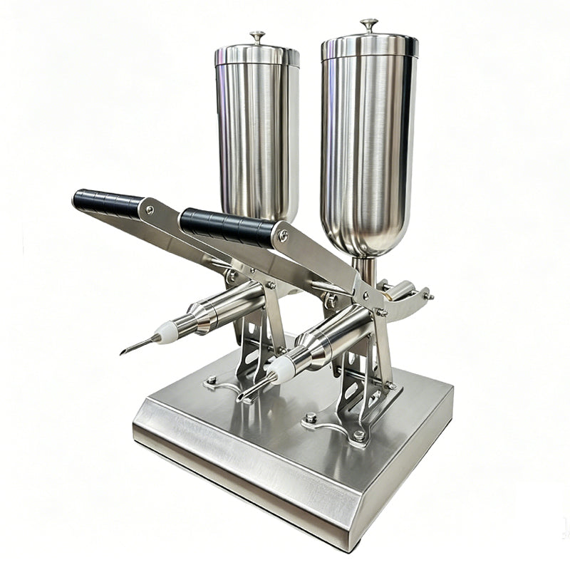 ZONESUN ZS-CZI4 Manual Cream Filling Injector for Bakery Use Donuts, Churros Puffs & Cakes Paste with Precision Dosing System