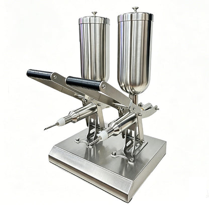 ZONESUN ZS-CZI4 Manual Cream Filling Injector for Bakery Use Donuts, Churros Puffs & Cakes Paste with Precision Dosing System