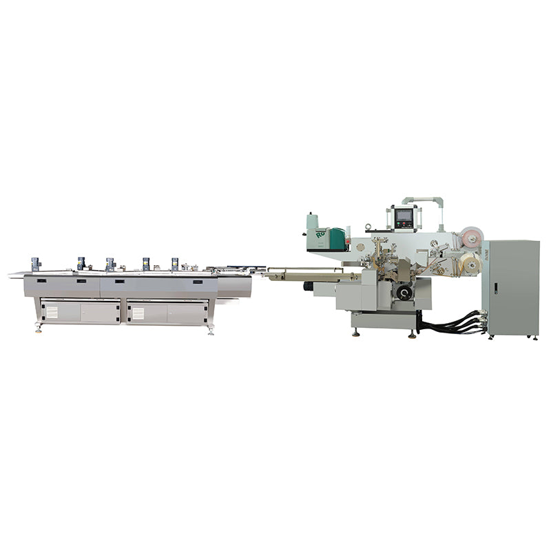 ZONESUN ZS-CWM2 High Speed Chocolate Bar Wrapping Machine with Automatic Film Wrapping System