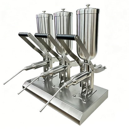 ZONESUN ZS-CZI4 Manual Cream Filling Injector for Bakery Use Donuts, Churros Puffs & Cakes Paste with Precision Dosing System