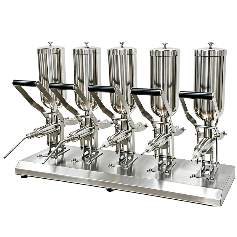 ZONESUN ZS-CZI4 Manual Cream Filling Injector for Bakery Use Donuts, Churros Puffs & Cakes Paste with Precision Dosing System
