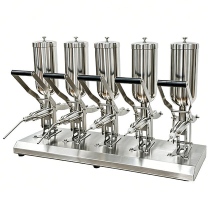 ZONESUN ZS-CZI4 Manual Cream Filling Injector for Bakery Use Donuts, Churros Puffs & Cakes Paste with Precision Dosing System