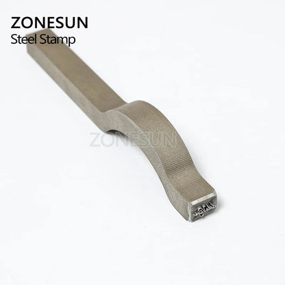 ZONESUN Alphatbet Custom Steel Stamp Mold Marking Tool Embossing Metal Jewelry Stamping Ring Bracelet Necklace Buckle