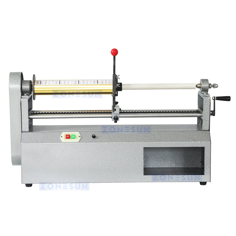 ZONESUN ZS-FC1 Foil Roll Cutting Machine Hot Foil Paper Dispenser Leather Cutter ZONESUNPRO