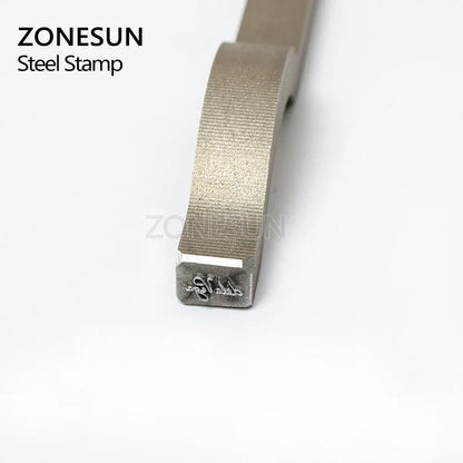ZONESUN Alphatbet Custom Steel Stamp Mold Marking Tool Embossing Metal Jewelry Stamping Ring Bracelet Necklace Buckle