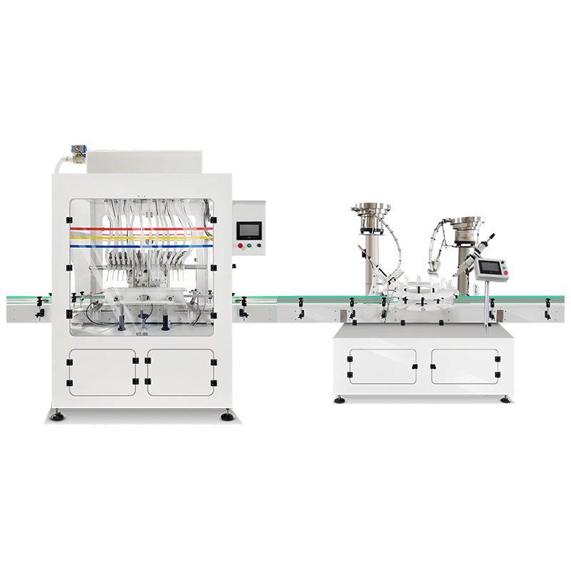 ZONESUN ZS-FAL180V4 Automatic Corrosive Liquid Filling Production Line for Angle Neck Bottles