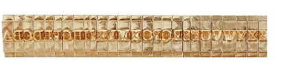 ZONESUN A8mm Copper Brass Stamping Molds for Letters, Numbers & Symbols