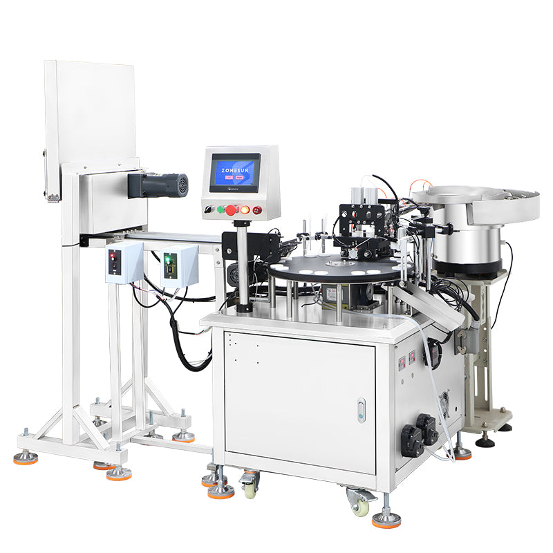 ZONESUN ZS-AFC17 Automatic 2 Nozzles Liquid Peristaltic Pump Filling Capping Machine