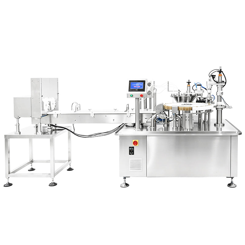ZONESUN ZS-AFC18 Automatic Vial Filling and Dual-Station Crimp Capping Machine