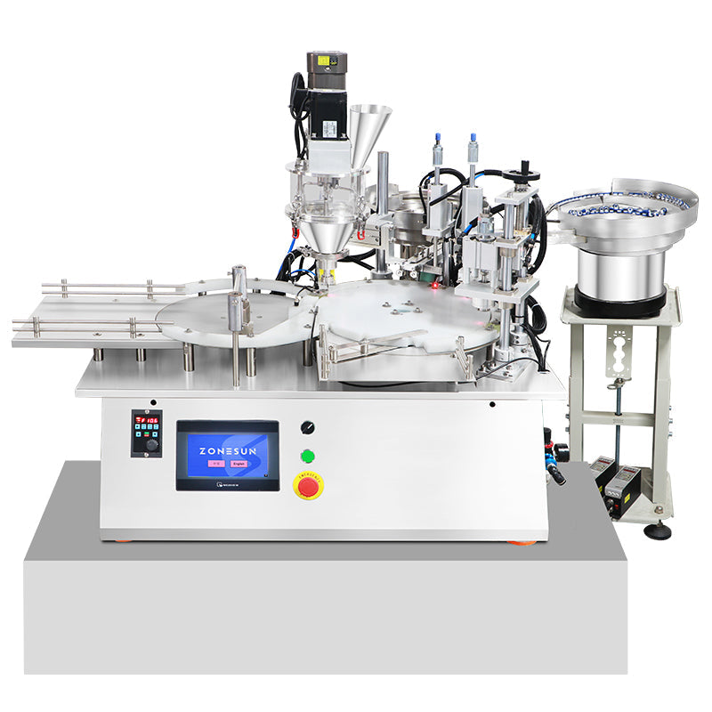High Speed Powder Vial Filling Capping Machine
