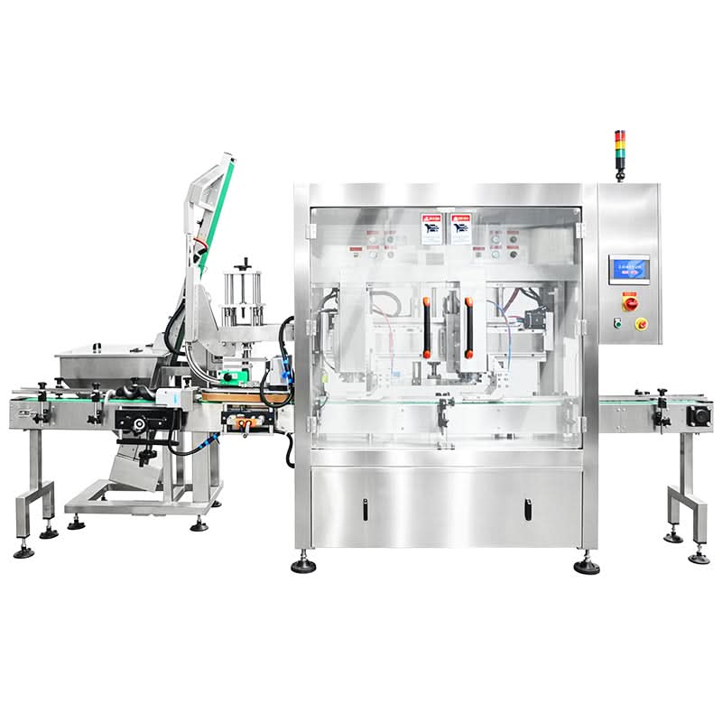 ZONESUN ZS-AFK180 Continuous Twist-off Caps Vacuum Capping Machine  ZONESUNPRO