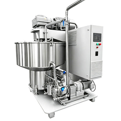 ZONESUN ZS-BM150 Vertical Chocolate Ball Mill Refiner for Chocolate Factory Production Lines