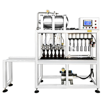 ZONESUN ZS-CFC5 Semi-Automatic Beer Bottle Filling and Capping Machine