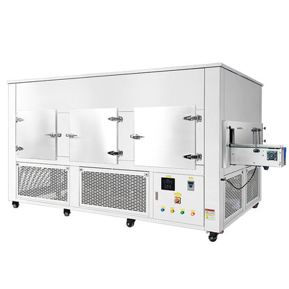 ZONESUN ZS-CT3 Reciprocating Conveyor Cooling Tunnel for Hot-Filled Creams and Food Products