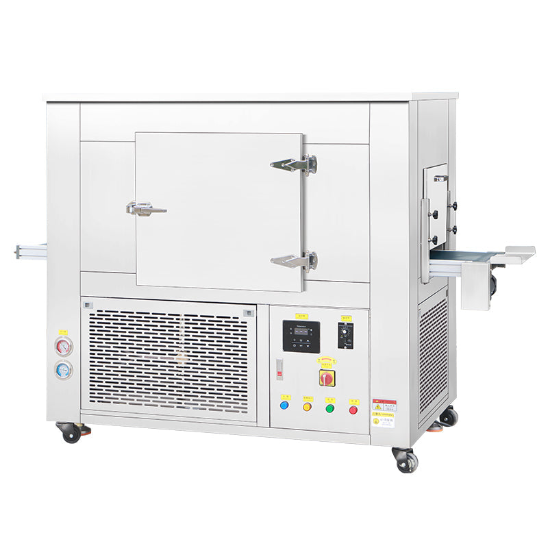 Cooling tunnel for cosmetics