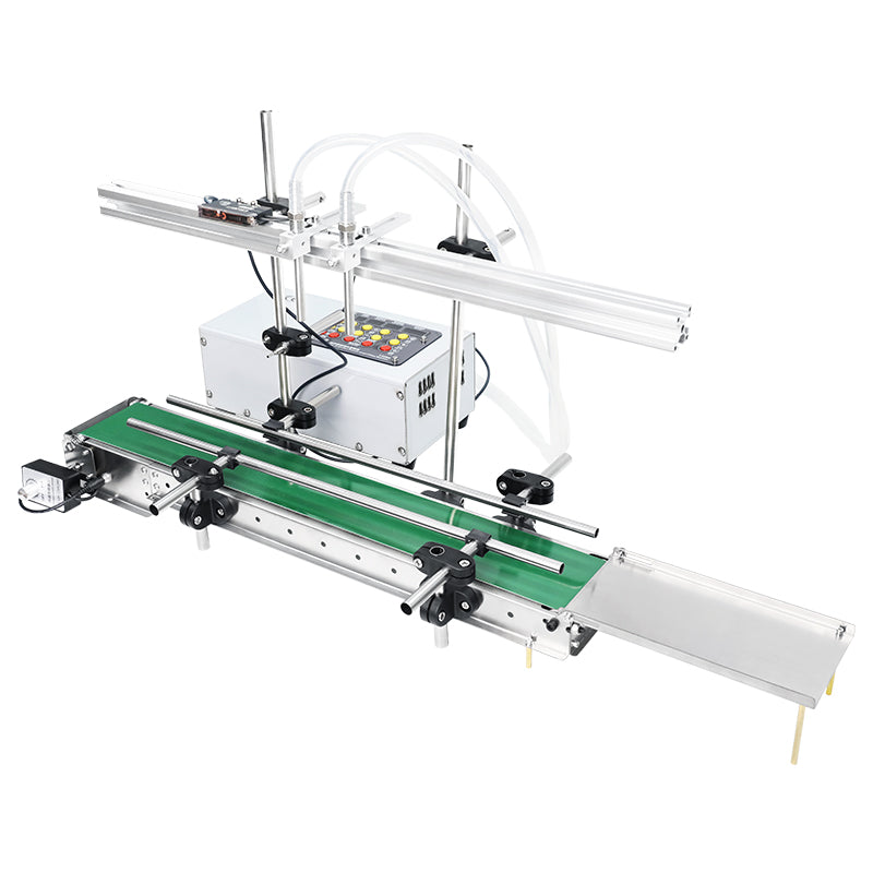 ZONESUN ZS-DPYT200 5-500ml 2 Nozzles Diaphragm Pump Liquid Filling Machine