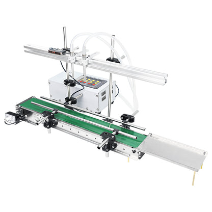 ZONESUN ZS-DPYT200 5-500ml 2 Nozzles Diaphragm Pump Liquid Filling Machine