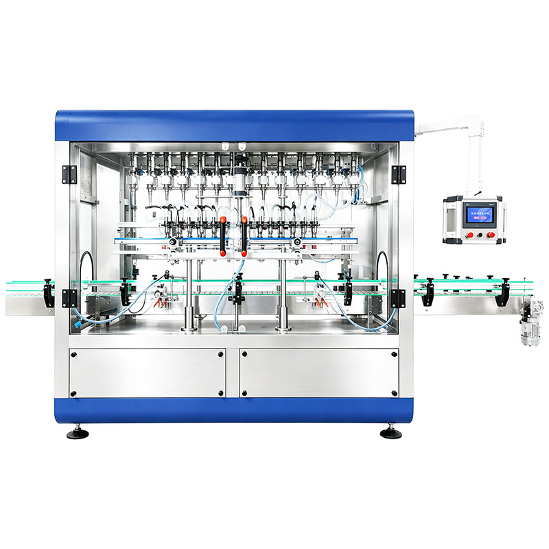 ZONESUN ZS-EVF03 Automatic Edible Oil Filler with Anti-Drip Nozzles and Bottle Positioning
