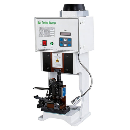 Automatic terminal press