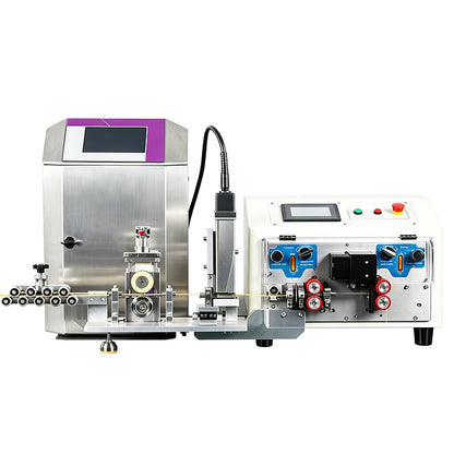ZONESUN ZS-EW30 CNC Wire Cutting Stripping Machine with Automatic Inkjet Coding System