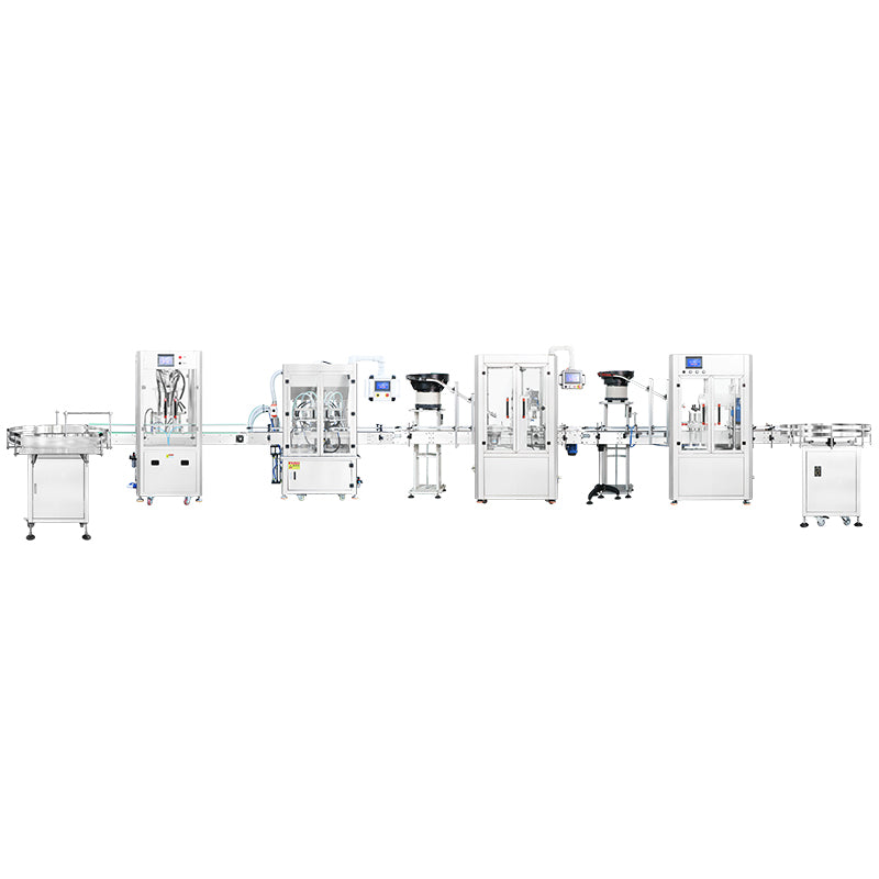 ZONESUN ZS-FAL180V10 Automatic Syrup Bottle Filling Line | Servo Piston Pump | Rinsing Filling Capping & Labeling | 40–70 BPM | SUS304