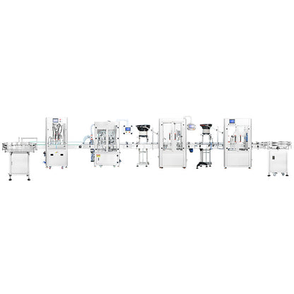ZONESUN ZS-FAL180V10 Automatic Syrup Bottle Filling Line | Servo Piston Pump | Rinsing Filling Capping & Labeling | 40–70 BPM | SUS304