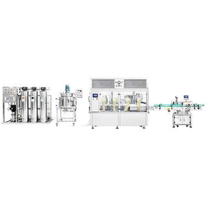 ZONESUN ZS-FAL180V14 GMP Sterile Vial liquids Filling and Capping Production Line