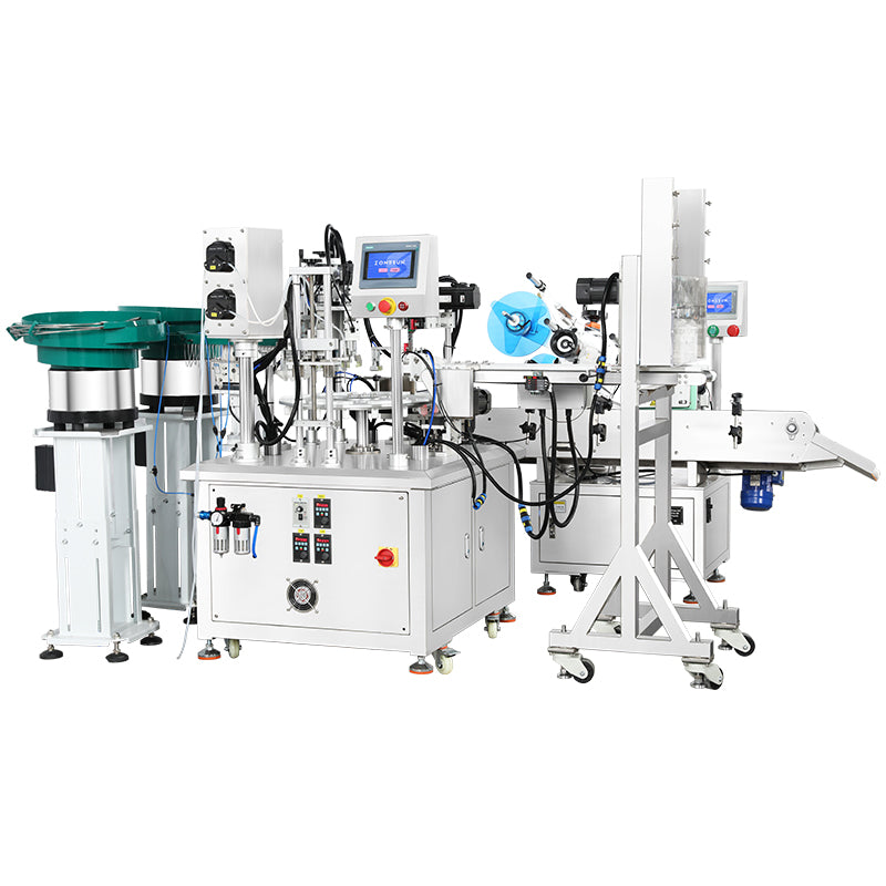 ZONESUN ZS-FAL180X17 Automatic Perfume Filling Capping Labeling Line
