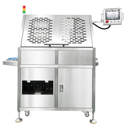 ZONESUN ZS-FK55 Automatic Cardboard Sleeve Packaging Machine for Meal Boxes Fast Food Containers