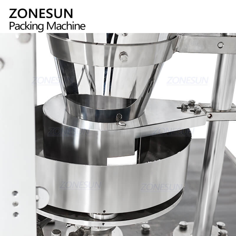 ZONESUN ZS-FS240KQ Automatic VFFS Packer Granule Drink Sachet Weighing Filling Sealing Packing Machine
