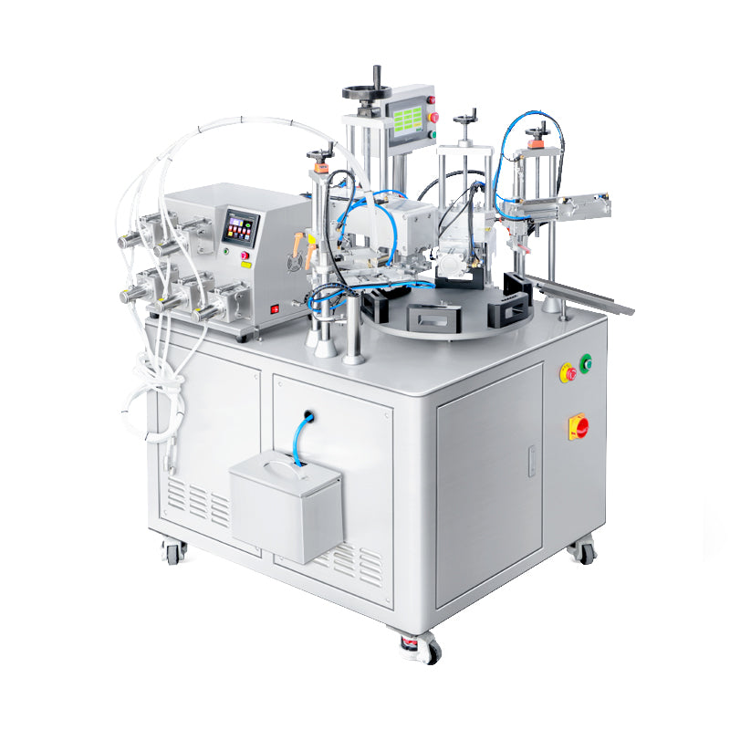 ZONESUN ZS-FS50U 5 Heads Ceramic Pump Sofu Tube Liquid Filling Sealing Machine