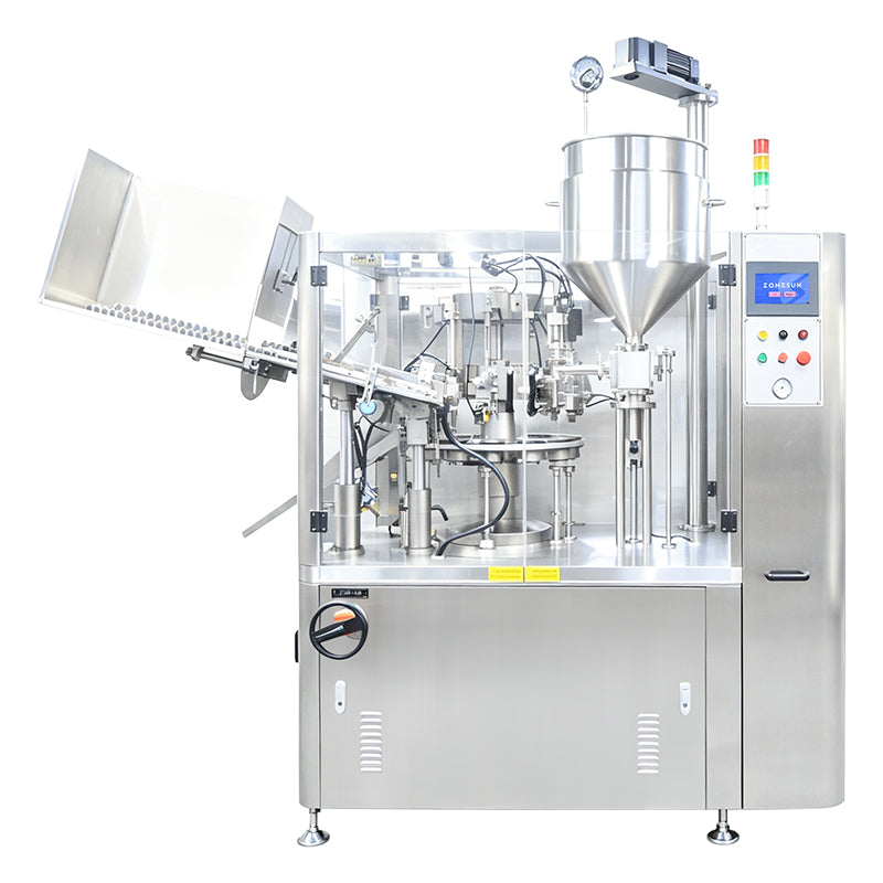 ZONESUN ZS-FS80P Cosmetic Cream Plastic Tube Filling and Sealing Machine